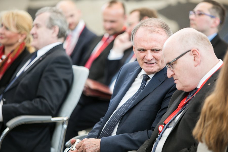 Ministrowie kultury państw Grupy Wyszehradzkiej w Gdyni fot. Karol Stańczak