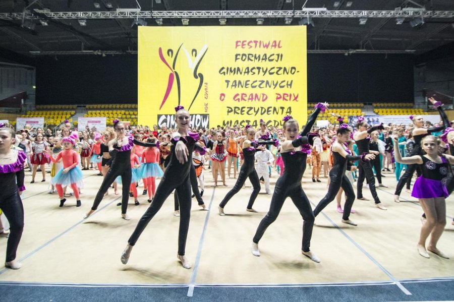 XIII Międzynarodowy Festiwal Formacji Gimnastyczno-Tanecznych „Gim Show 2018” odbył się w sobotę, 28 kwietnia // fot. Dawid Linkowski