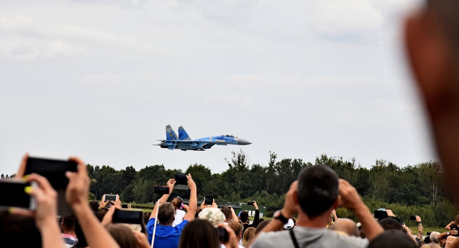 Drugi dzień LOTOS Gdynia Aerobaltic 2019 na gdyńskim lotnisku, fot. Kamil Złoch