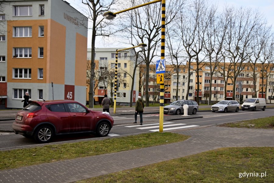 Wolniej i bezpieczniej na ulicy Unruga // fot. Paweł Kukla