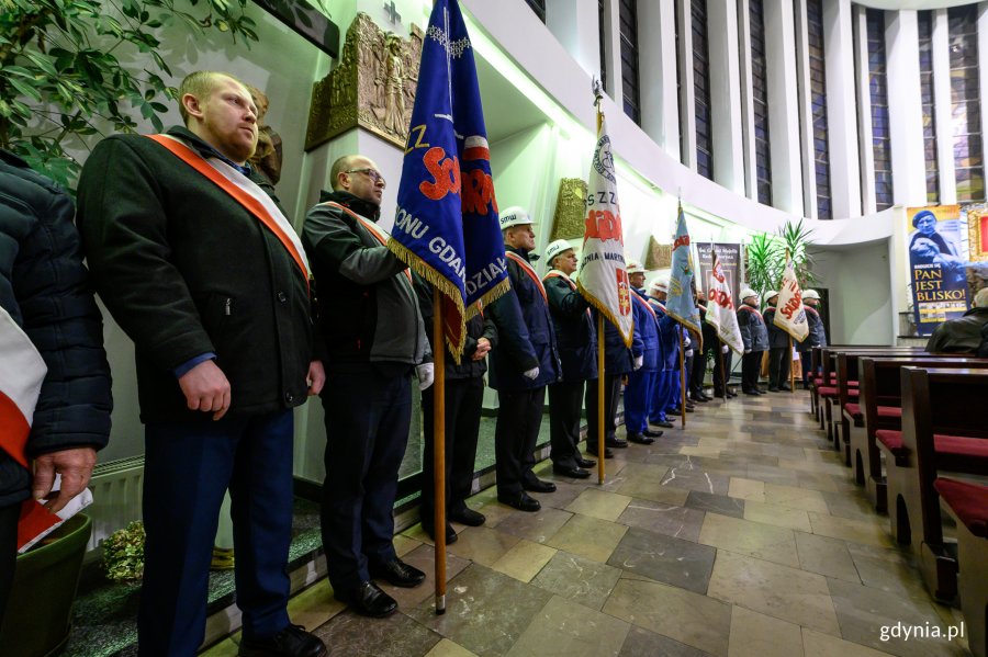 W Gdyni uczczono pamięć o ofiarach stanu wojennego // fot. Dawid Linkowski