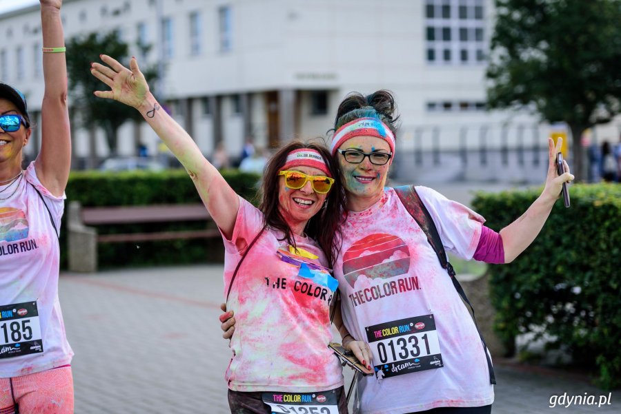 Bieg The Color Run w Gdyni, 16.09.2017 // fot. Dawid Linkowski