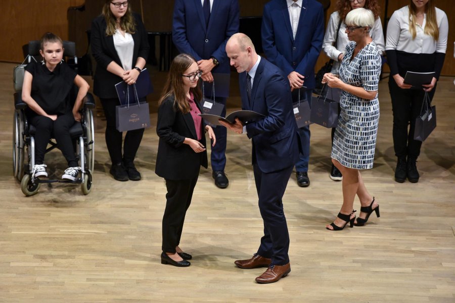 Najlepsi gdyńscy maturzyści 2018 // fot. Dawid Linkowski