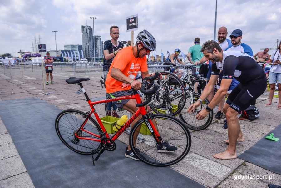 Gdyńskie sztafety podczas Enea IRONMAN 70.3 Gdynia / fot.gdyniasport.pl