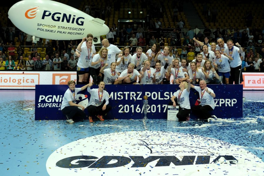 Vistal Gdynia mistrzem Polski w sezonie 2016/2017, fot. Dawid Linkowski, gdyniasport.pl