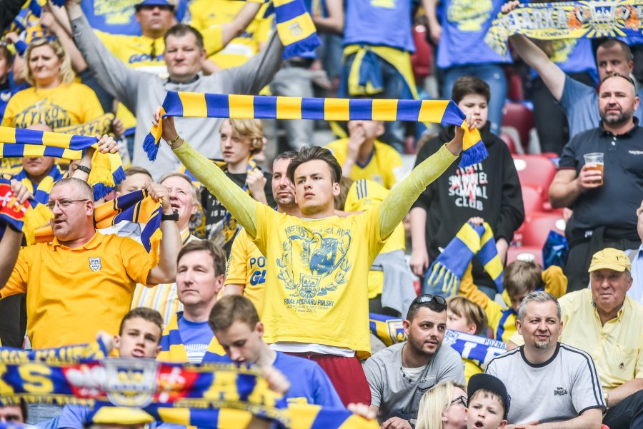 Finał Pucharu Polski 2018. Arka Gdynia - Legia Warszawa / fot.gdyniasport.pl