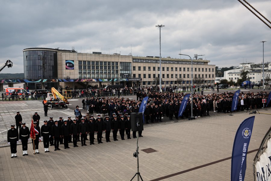 Ianuguracja roku akademickiego na Uniwersytecie Morskim (fot. Uniwersytet Morski)