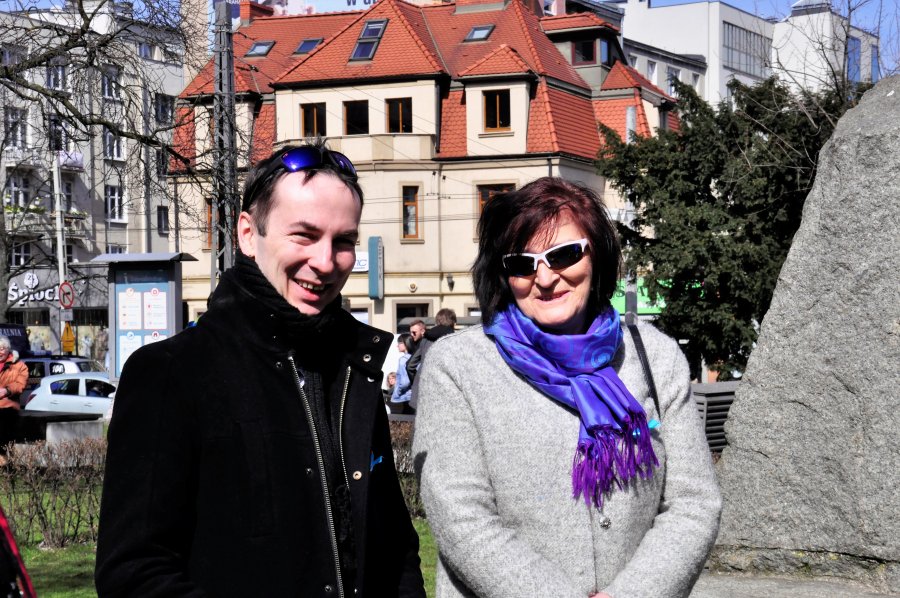 Gościem specjalnym marszu i całej imprezy był Szymon Jachimek // fot. Magdalena Czernek