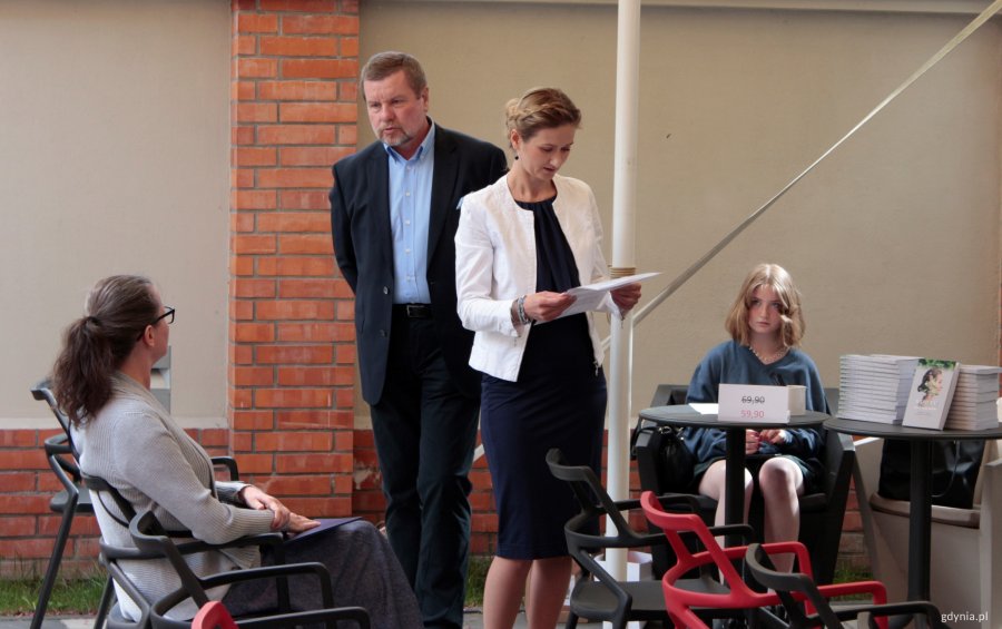 Spotkanie z Urszulą Kingą Panufnik w Konsulacie Kultury // fot. Magda Śliżewska
