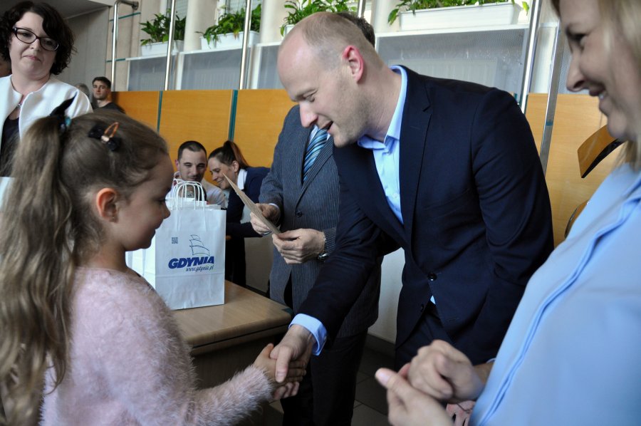 Wręczenie nagród uczestnikom konkursu / fot. Dorota Nelke