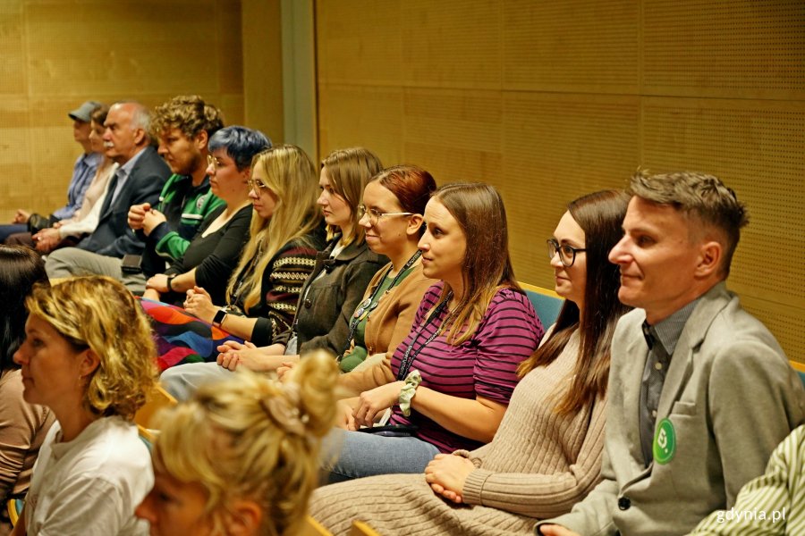 Uczestnicy konferencji „Dobrostan w centrum uwagi” w Pomorskim Parku Naukowo-Technologicznym