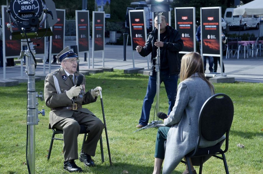 Konferencja prasowa podczas X Festiwalu Niezłomni Niepokorni Wyklęci, fot. Kamil Złoch