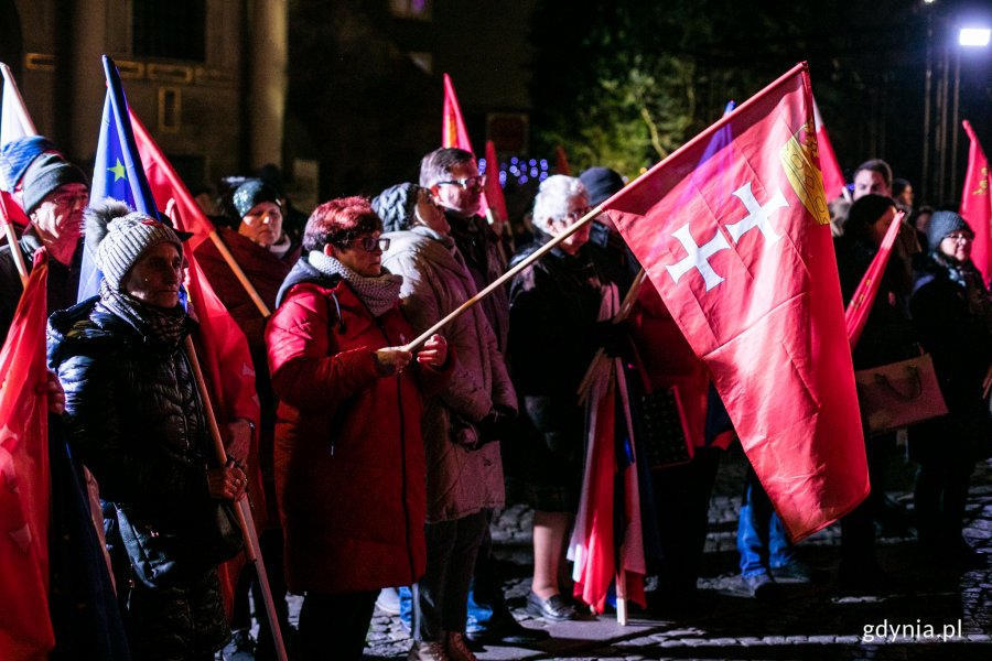 Spotkanie przy Katowni - odsłonięcie tablicy pamiątkowej // fot. Karol Stańczak