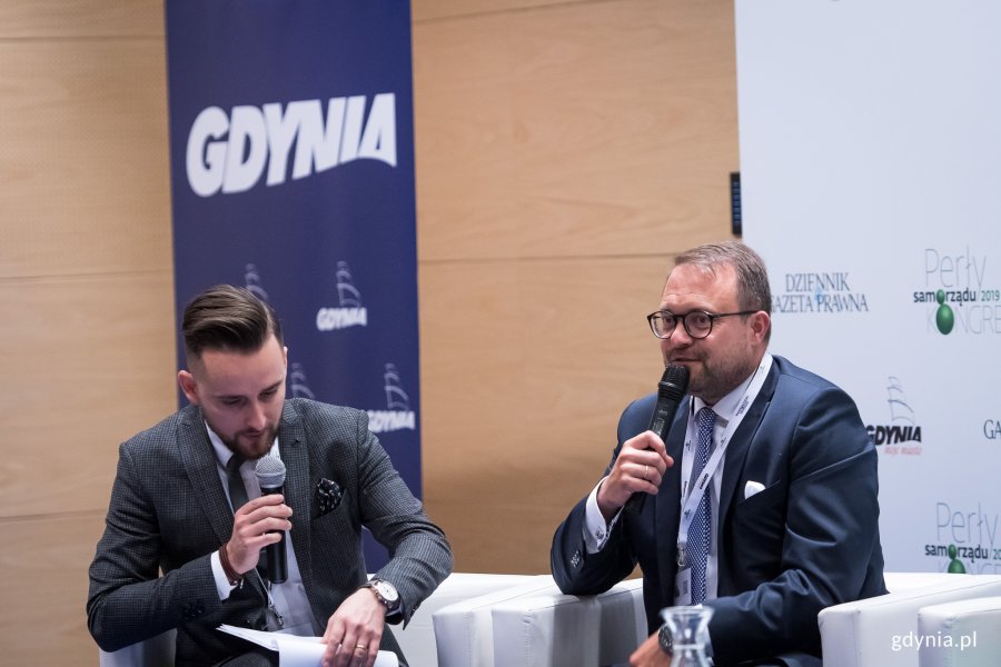Pierwszy dzień kongresu „Perły Samorządu” w Gdyni, fot. Dawid Linkowski