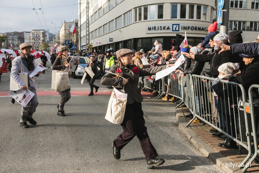 Gdynia świętuje 101. Urodziny Niepodległej  // fot. Karol Stańczak