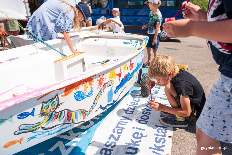 Rodzinny piknik żeglarski w Marinie Gdynia / fot.gdyniasport.pl