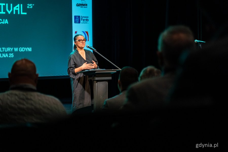 Better Future Festival w gdyńskim Konsulacie Kultury – Katarzyna Korzeniewska, dyrektorka Gdyńskiego Centrum Kultury (fot. Kamil Złoch)