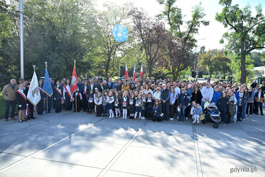  Dzień Polskiego Państwa Podziemnego – uroczystości z okazji 86. rocznicy jego utworzenia pod Pomnikiem Armii Krajowej w Gdyni (fot. Michał Puszczewicz)