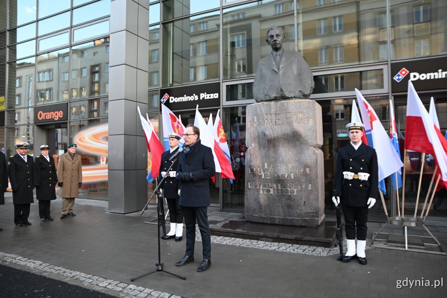 Na zdjęciu Wiceprzewodniczący Rady Miasta Gdyni Jakub Ubych//fot. Karolina Szypelt