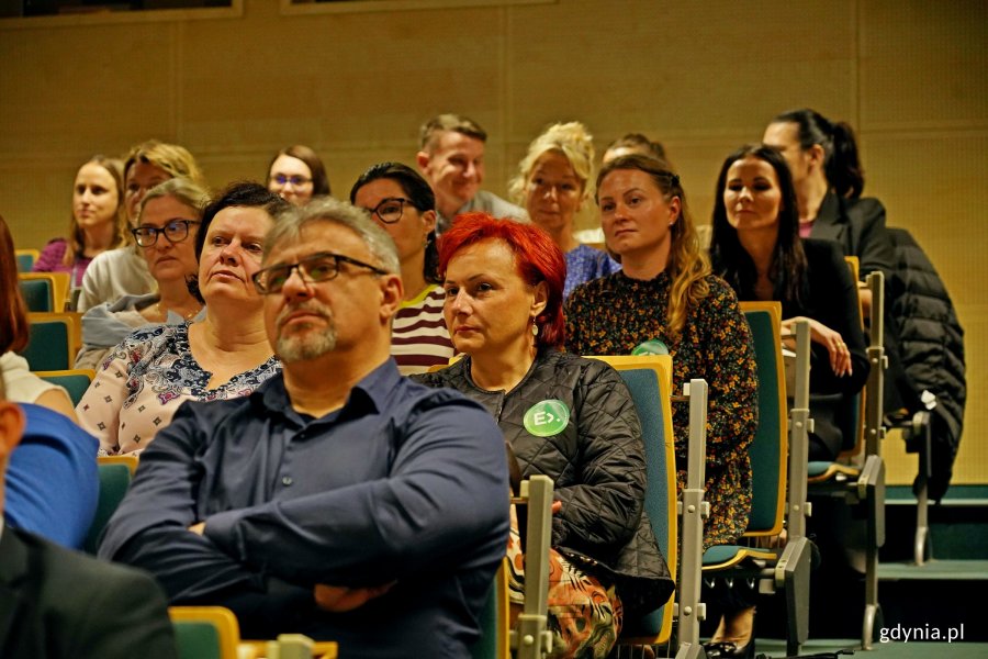 Uczestnicy konferencji „Dobrostan w centrum uwagi” w Pomorskim Parku Naukowo-Technologicznym