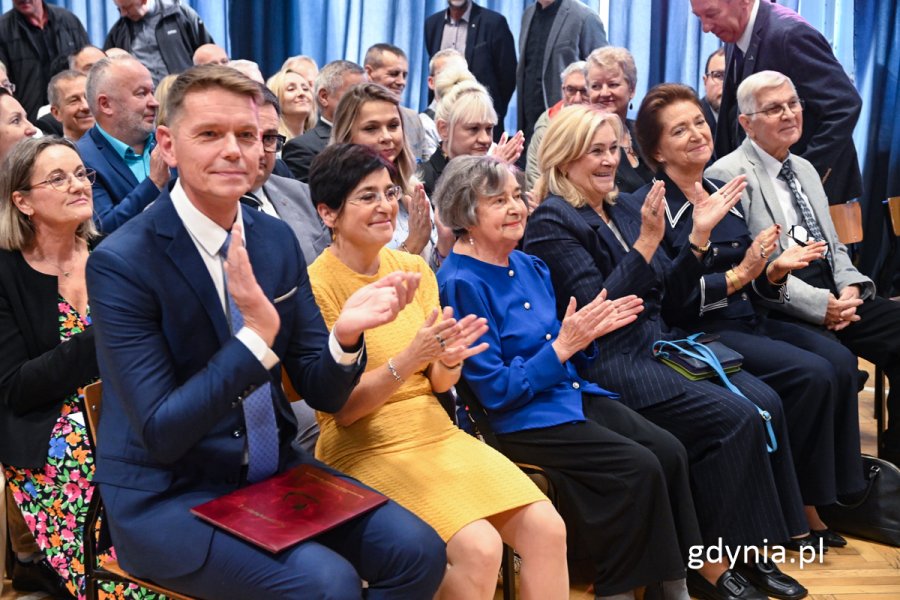 W piątek, 4 października, w Centrum Kształcenia Zawodowego i Ustawicznego nr 1 w Gdyni odbyły się uroczyste obchody 95-lecia istnienia placówki. fot. Michał Sałata