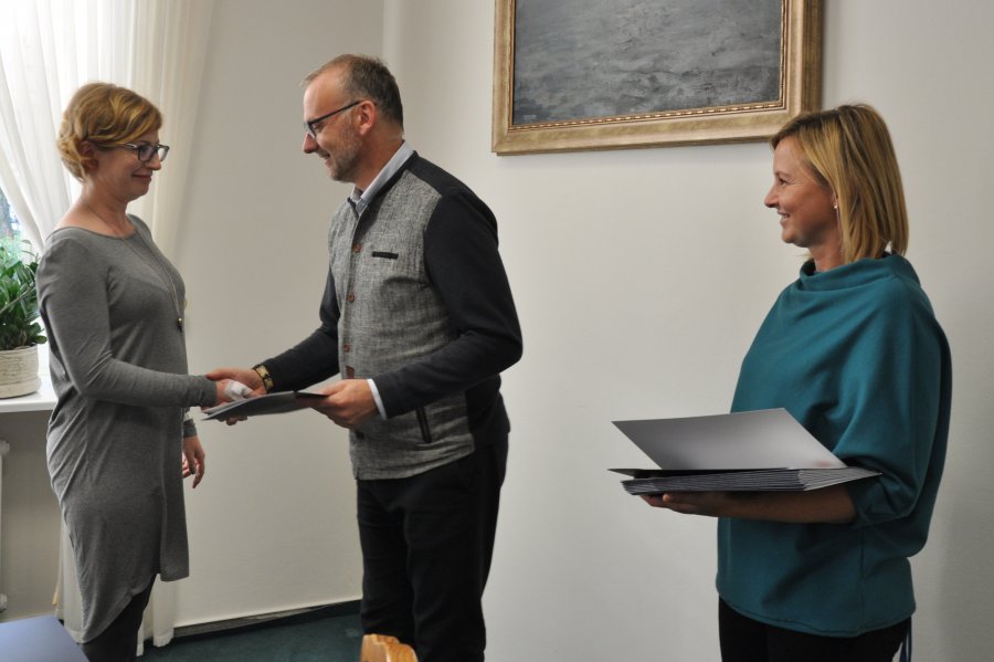 Wręczanie nominacji członkom Rady