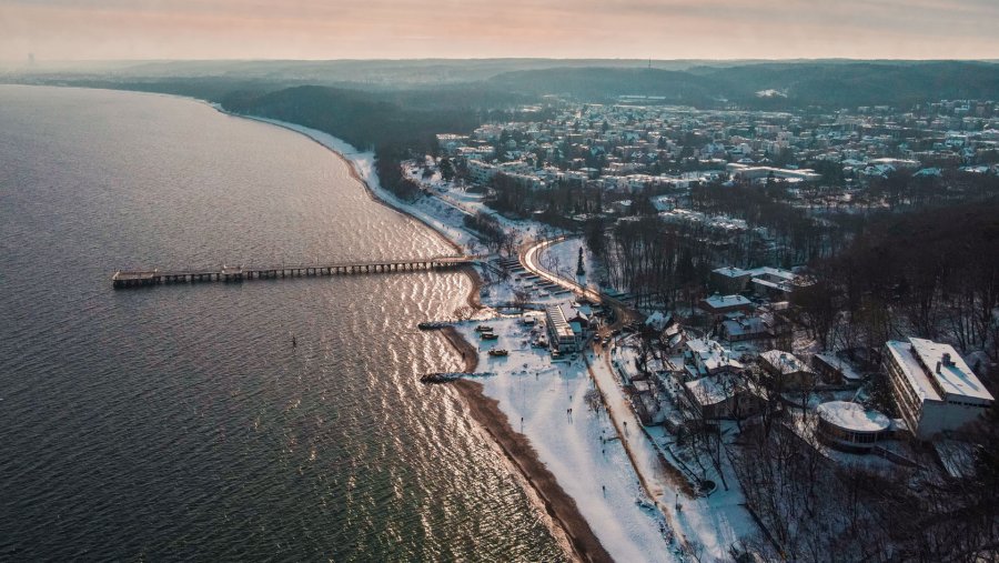 Gdynia zimą