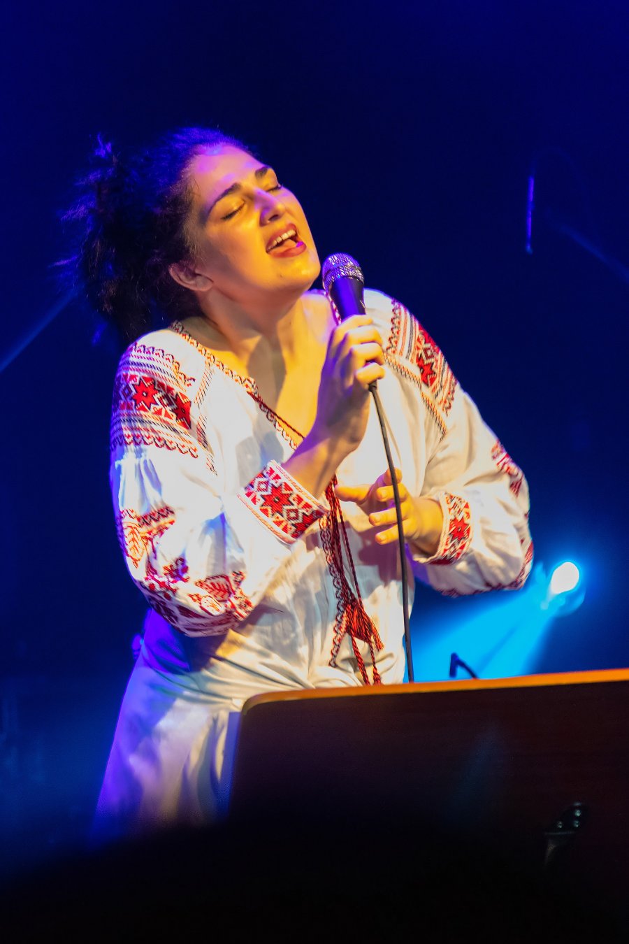 Na scenie Laura Marti//fot. Marcin Wojtkiewicz