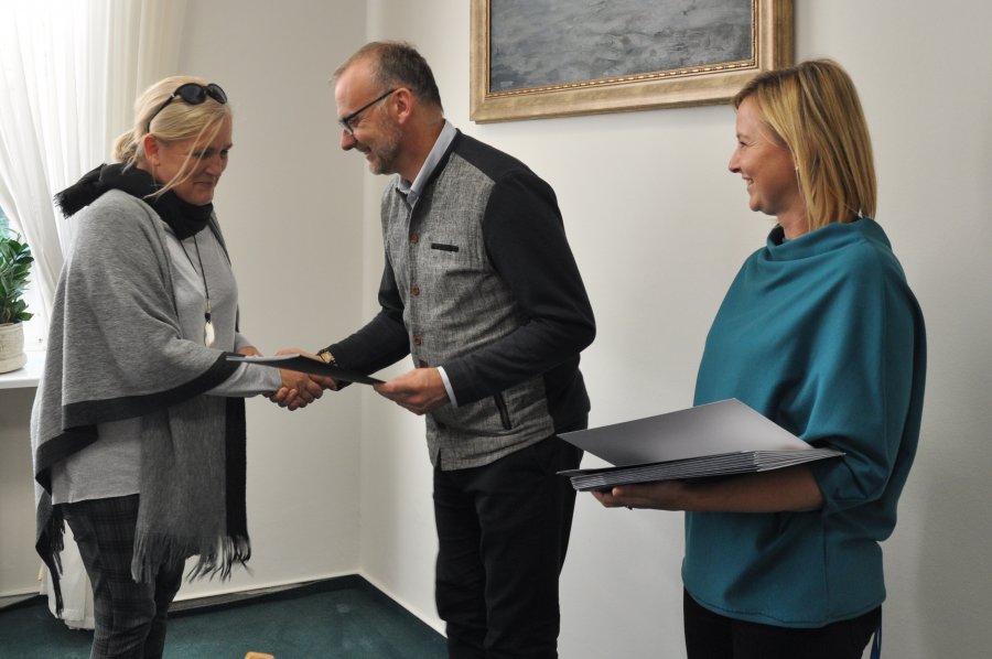 Wręczanie nominacji członkom Rady