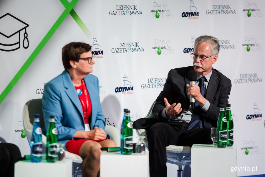 Pierwszy dzień kongresu „Perły Samorządu 2023” w Gdyni, fot. Karol Stańczak