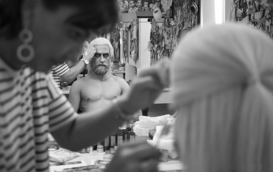 Przygotowania do premiery Wiedźmina w Teatrze Muzycznym fot. Przemysław Burda