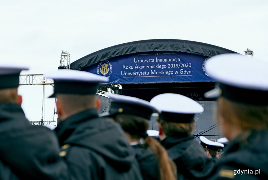 Uroczysta inauguracja roku akademickiego Uniwersytetu Morskiego w Gdyni, fot. Kamil Złoch