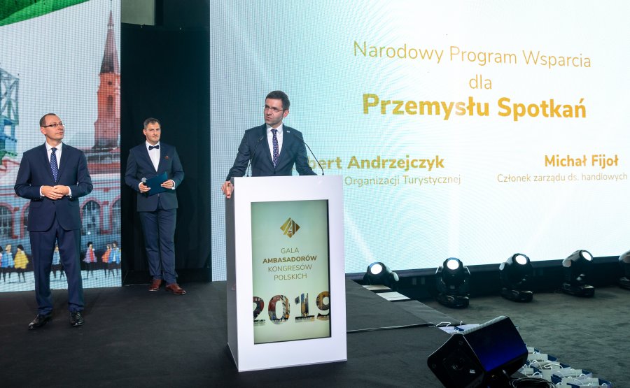 Michał Fijoł, członek Zarządu ds. handlowych PLL LOT, fot. UM Katowice/POT/SKKP