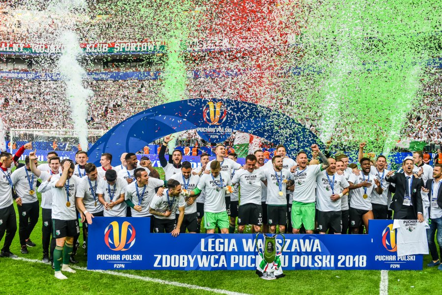 Finał Pucharu Polski 2018. Arka Gdynia - Legia Warszawa / fot.gdyniasport.pl