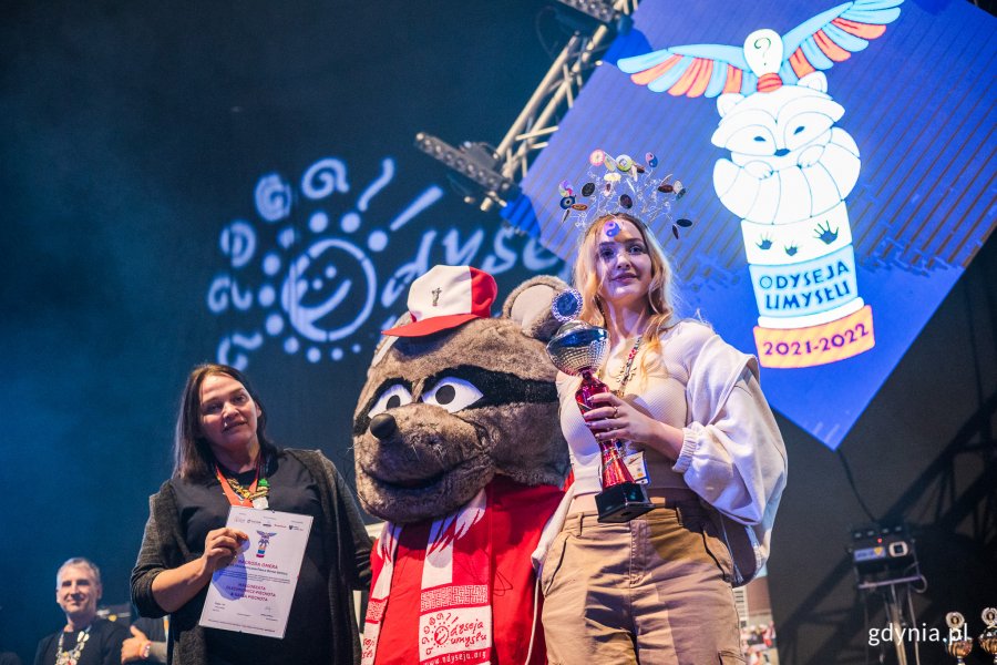 Gala Finałowa Odysei Umysłu i nagrodzony zespół