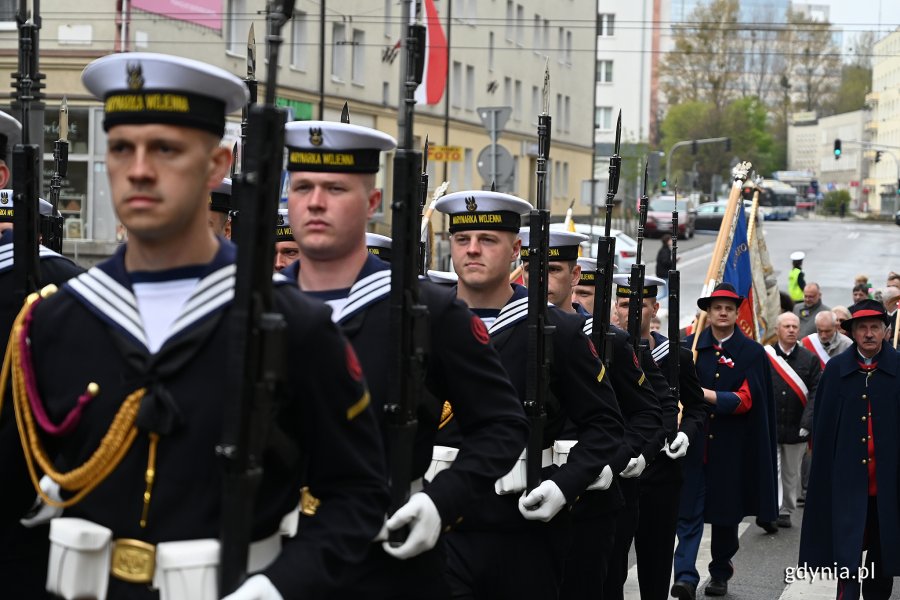 Uroczystości z okazji rocznicy uchwalenia Konstytucji 3 Maja w Gdyni, fot. Michał Puszczewicz