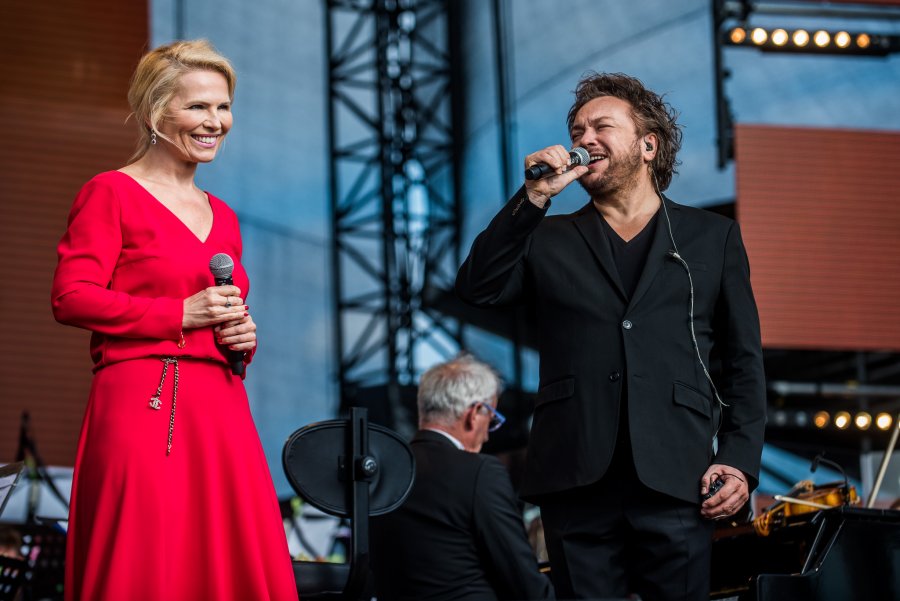 Koncert upamiętniający 30.rocznicę wizyty Jana Pawła II w Gdyni. //fot. Dawid Linkowski