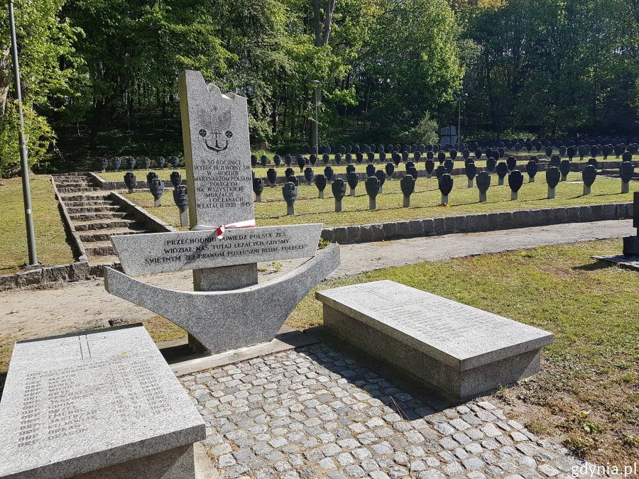 Cmentarz Obrońców Wybrzeża w Redłowie / fot. Dorota Nelke