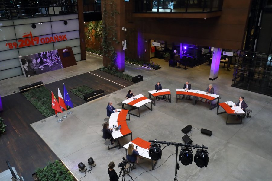 Debata „30 lat samorządności” // fot. Grzegorz Mehring / www.gdansk.pl