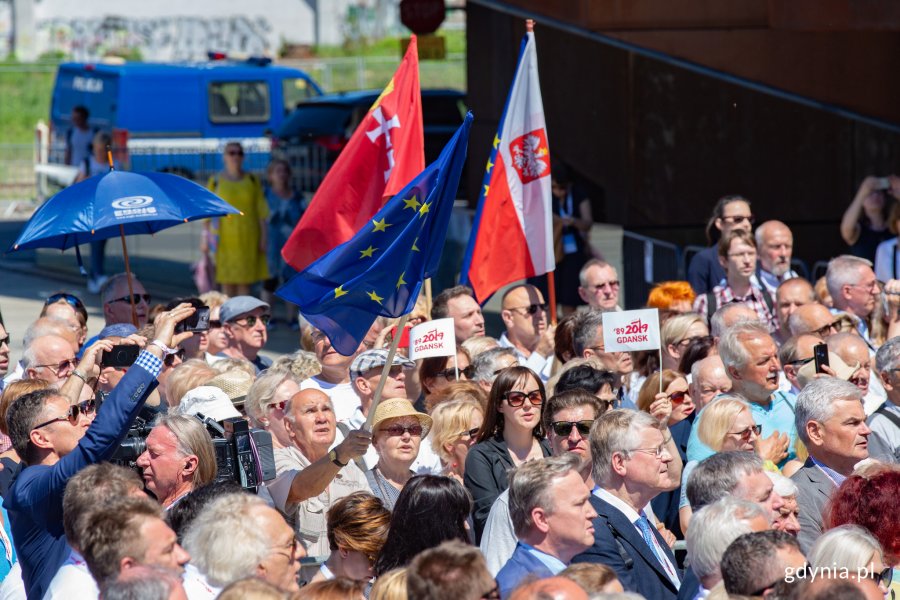 We wtorek, 4 czerwca w Gdańsku odbyły się centralne obchody Święta Wolności i Solidarności, fot. Piotr Hukało.