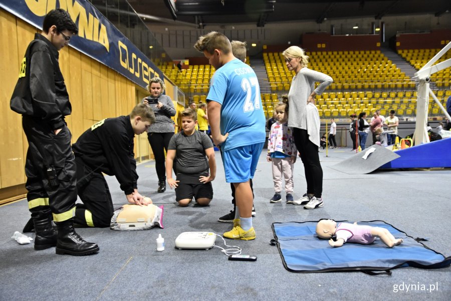 W Gdyni odbył się specjalny festyn sportowy „Ruszajmy się – razem” dla uczniów gdyńskich podstawówek // fot. Magdalena Czernek