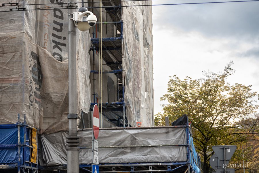 Prace remontowe dotowane przez miasto – budynek przy ul. Żołnierzy I Armii Wojska Polskiego 1 (fot. Kamil Złoch)