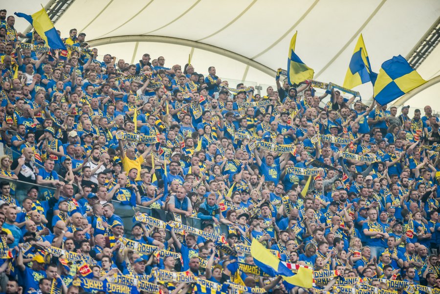 Finał Pucharu Polski 2018. Arka Gdynia - Legia Warszawa / fot.gdyniasport.pl