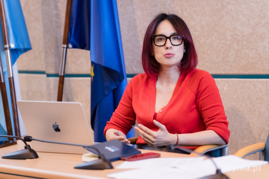 Milena Piotrowicz-Miksa, zastępczyni dyrektora Powiatowego Urzędu Pracy, koordynatorka grupy roboczej ds. aktywizacji zawodowej kobiet (fot. Paweł Budziński)