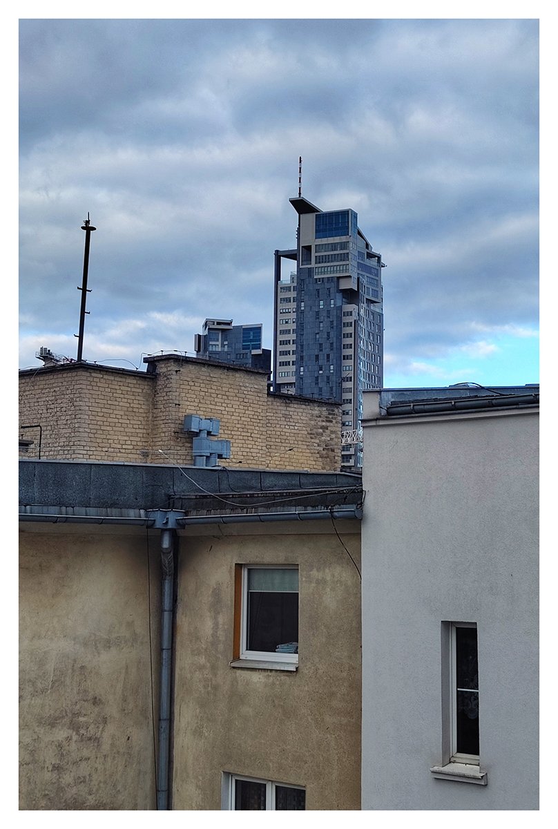 Widok na budynki w mieście.
