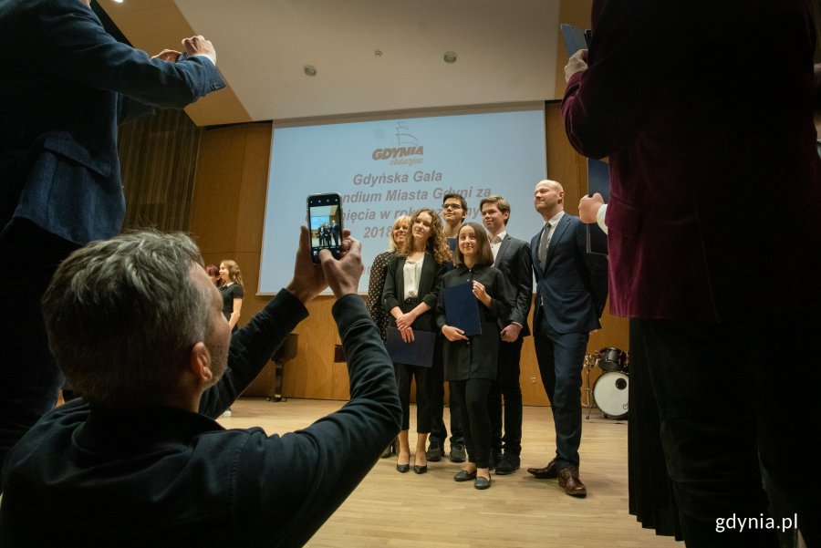 Gala wręczenia Stypendiów Miasta Gdyni // fot. Anna Rezulak