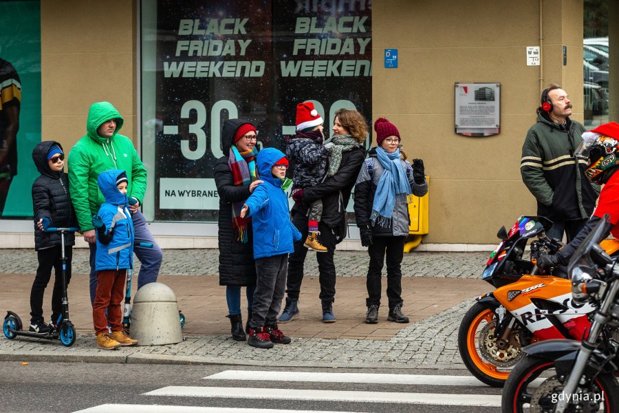 Mikołaje na Motocyklach w Gdyni, fot. Piotr Żagiell