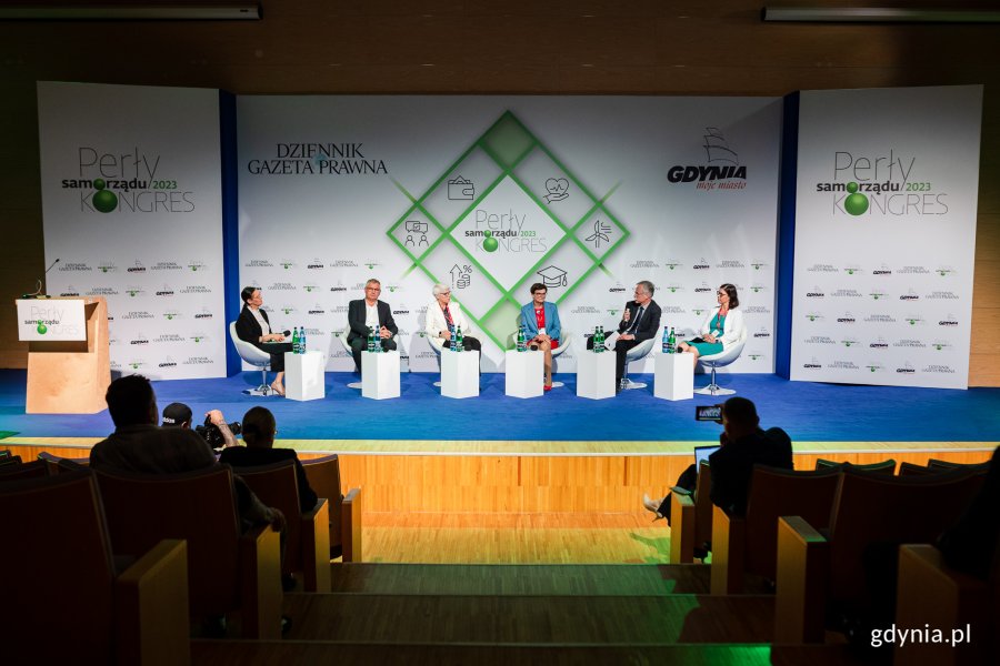 Pierwszy dzień kongresu „Perły Samorządu 2023” w Gdyni, fot. Karol Stańczak