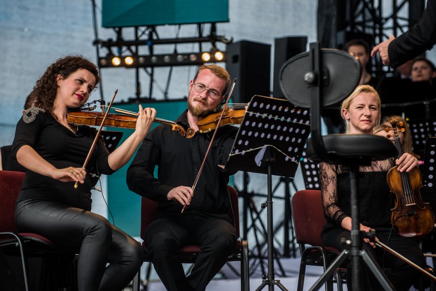 Koncert upamiętniający 30.rocznicę wizyty Jana Pawła II w Gdyni. //fot. Dawid Linkowski