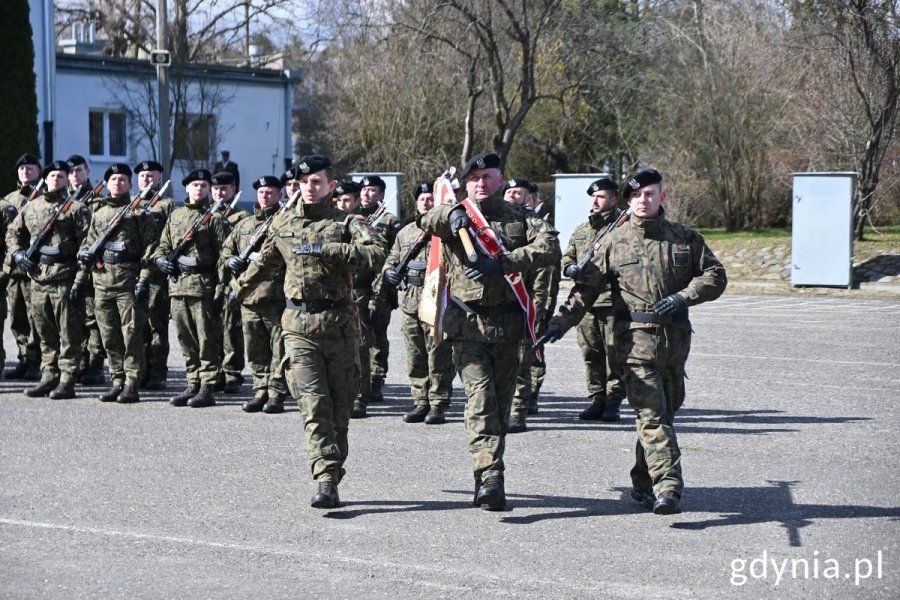 Uroczystość na placu apelowym RCI